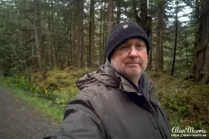 Alan Morris stood in the Tongass National Forest.