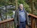 Alan Morris in the Tongass National Forest, Alaska.