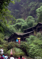 Boy & a girl from the Tribe of Three Gorges in the Xiling Gorge. Boy & a girl from the Tribe of Three Gorges in the Xiling Gorge.