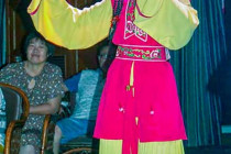 Fashion show as we sailed up the Yangtze River.