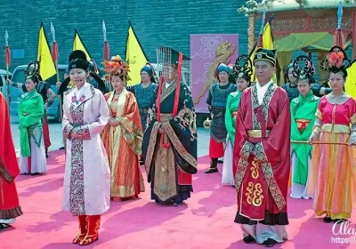 Xian Welcome Ceremony Photos.