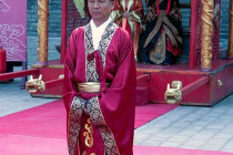 Greeting at Xi´an City Walls.
