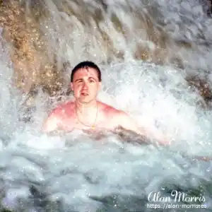 Alan Morris at Dunns River Falls.